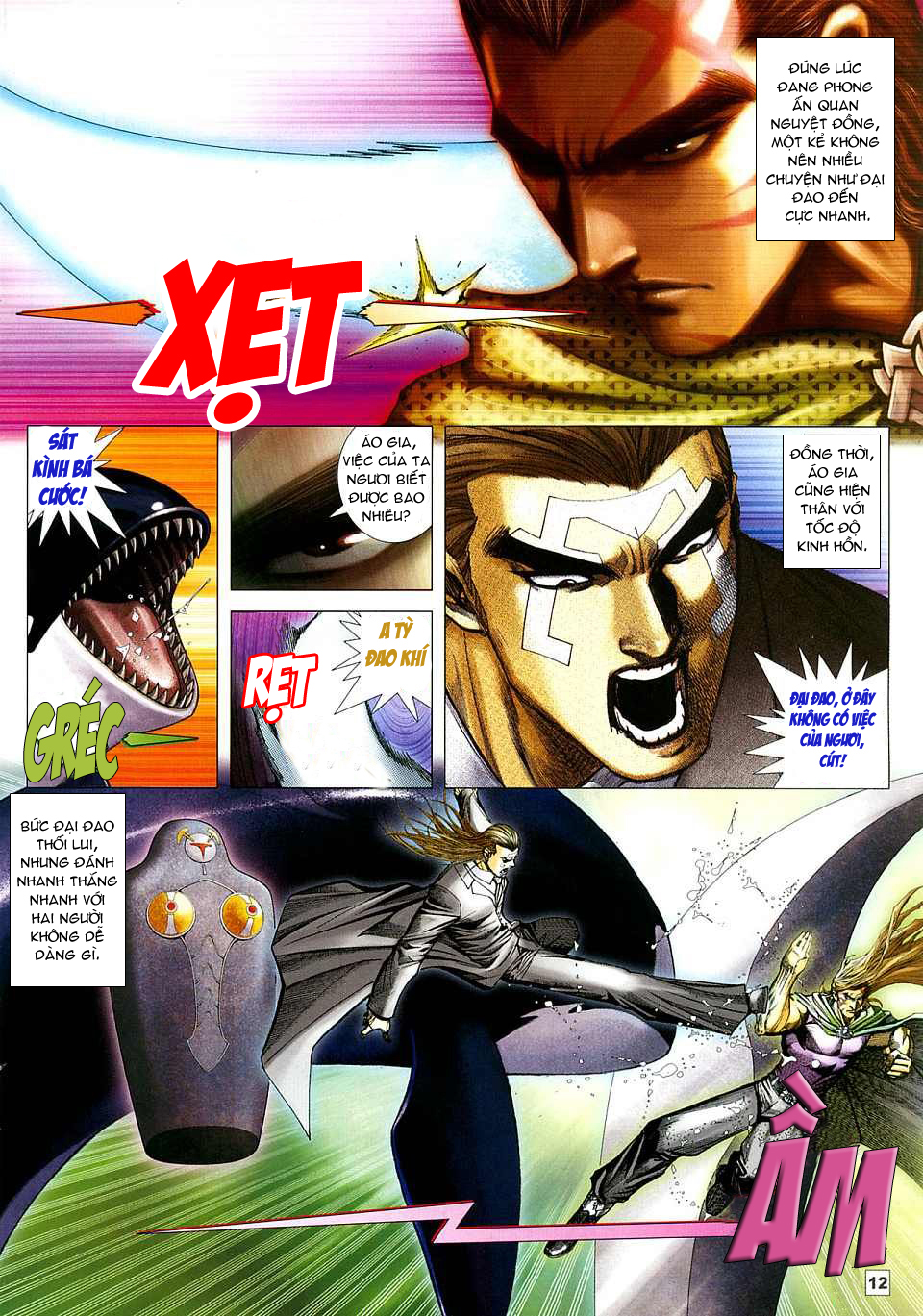 Võ Thần Chung Cực chap 8