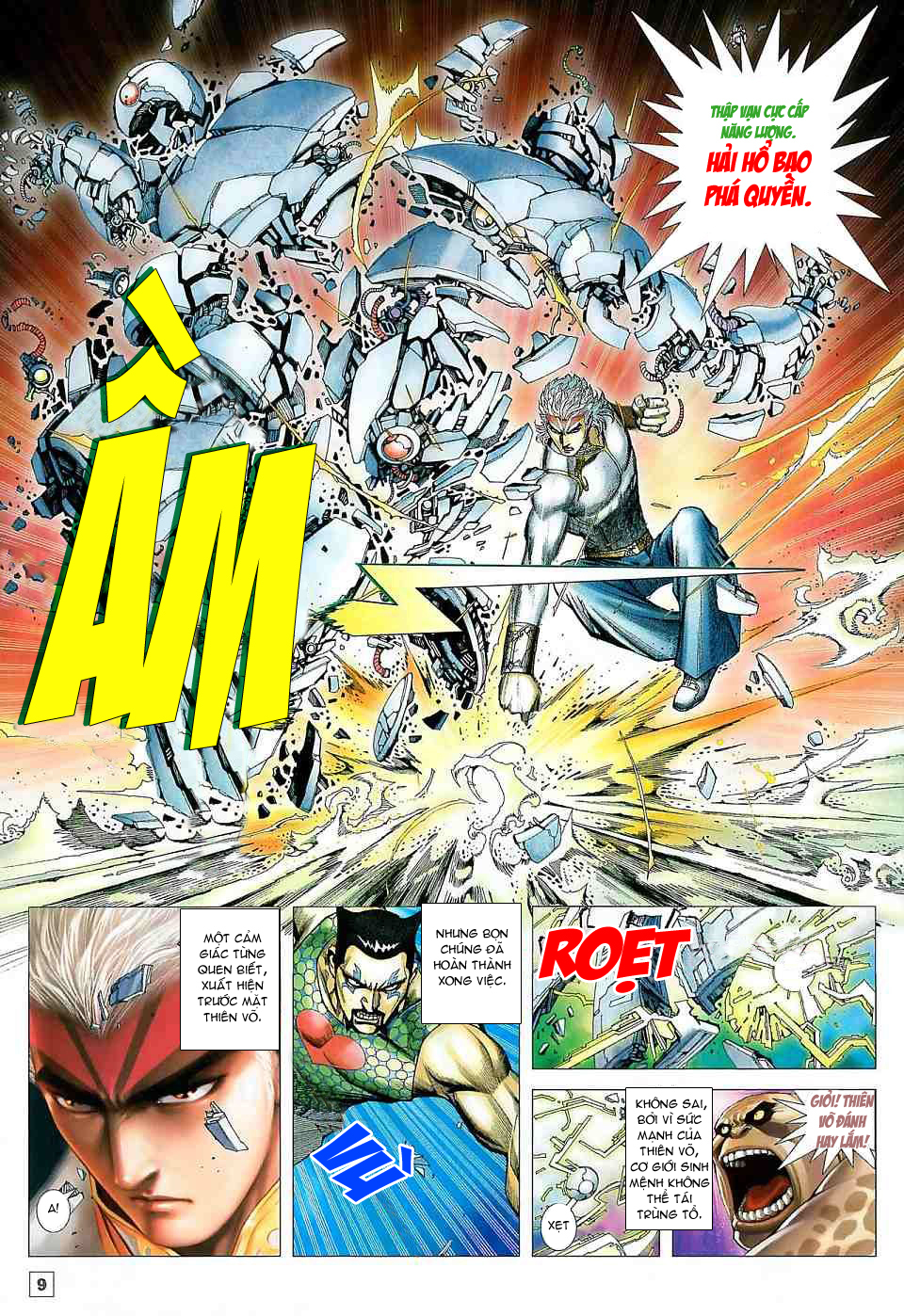 Võ Thần Chung Cực chap 8
