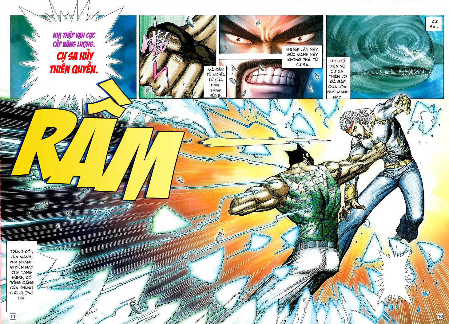 Võ Thần Chung Cực chap 8