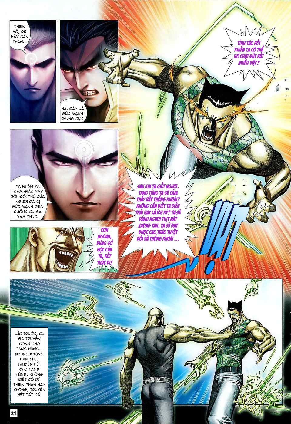 Võ Thần Chung Cực chap 8