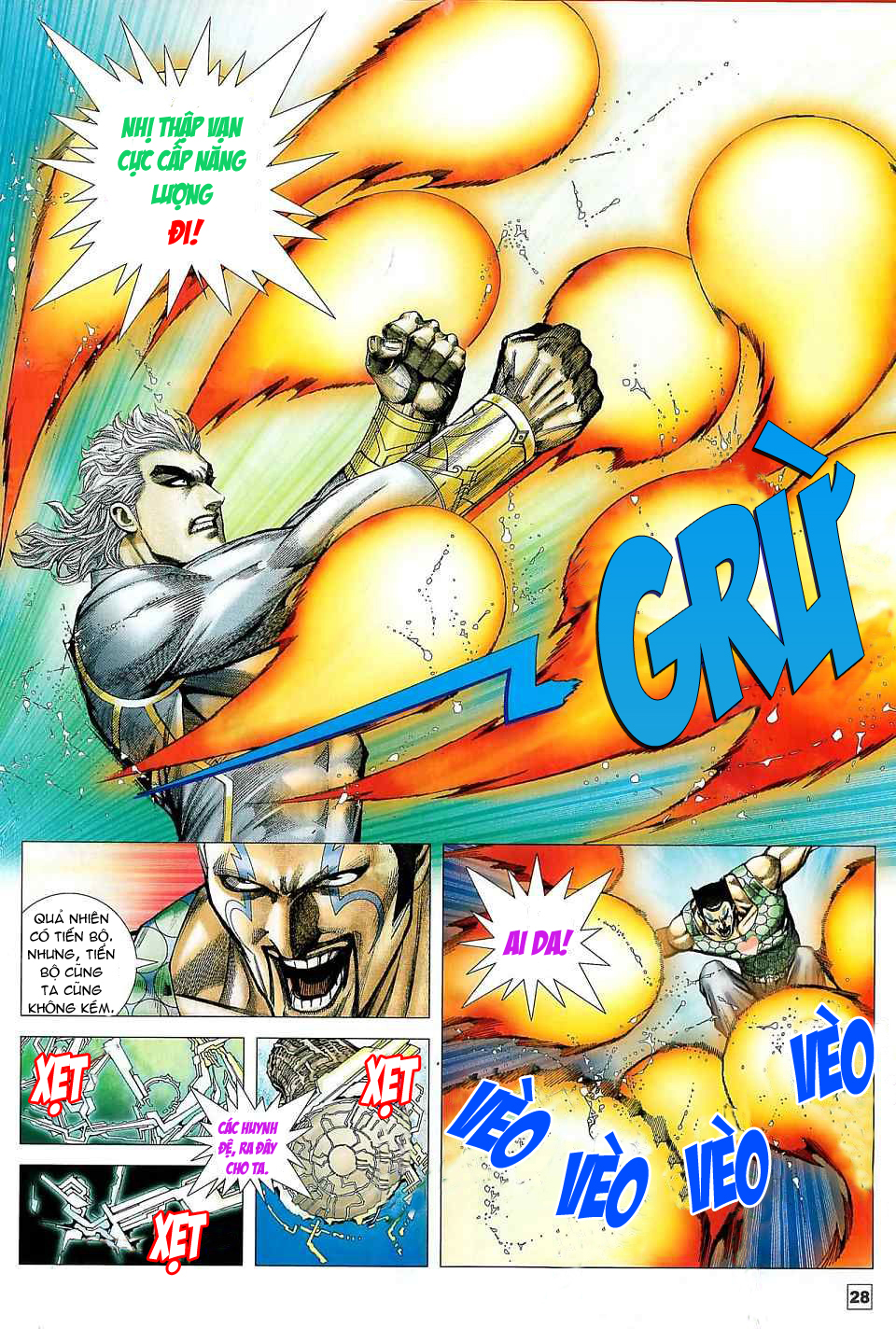 Võ Thần Chung Cực chap 8