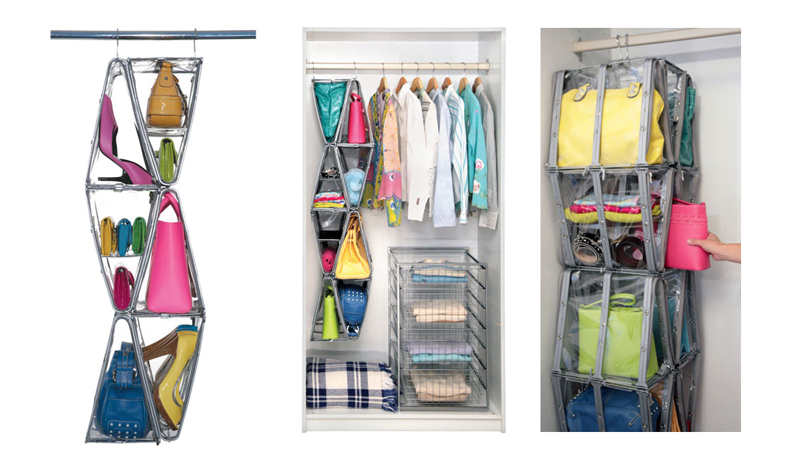 Hidden Wonderland: New Rakku Design: Iglu Shoes and Handbag Storage