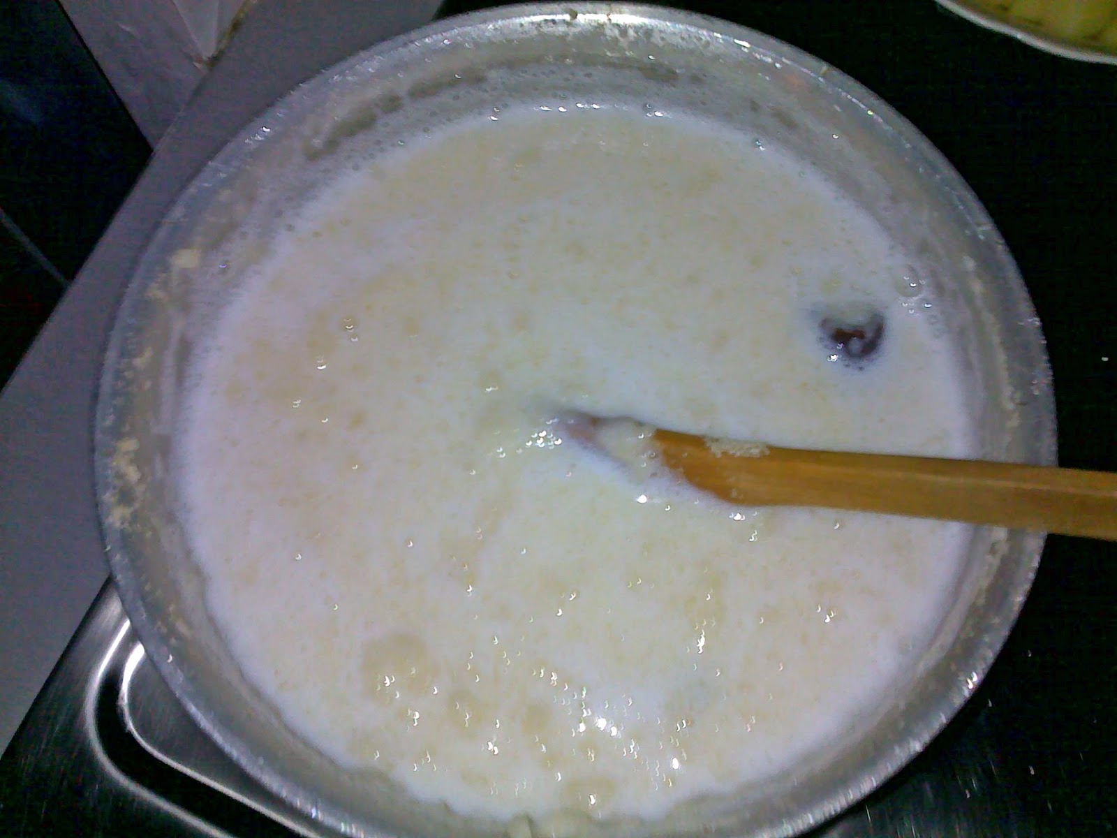 recette Semoule de mais au lait