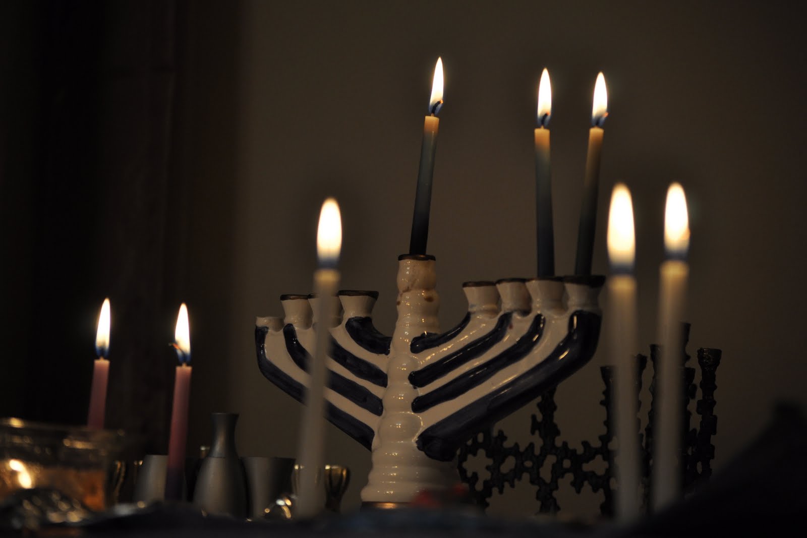 The three Z's Zachary, Zoe & Zevi 2nd night of Hanukkah