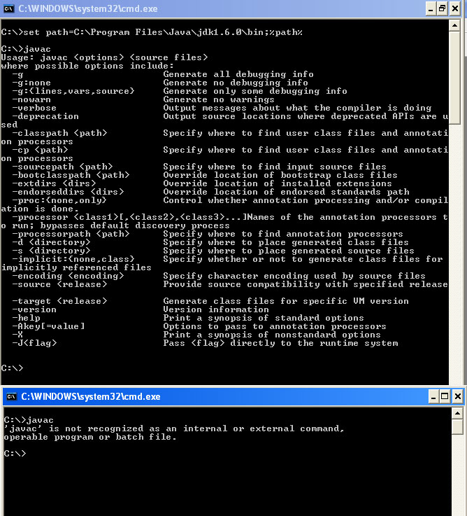 Technodiaz: How to set path for Java?