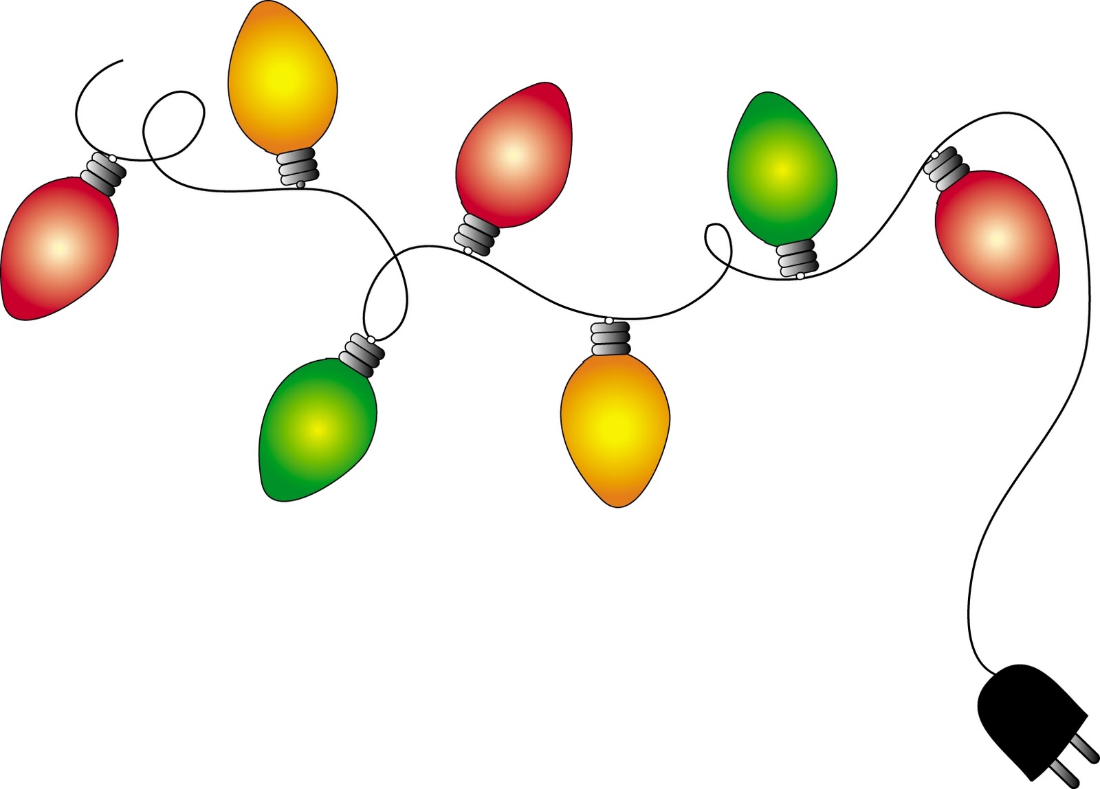 clipart christmas lights - photo #1