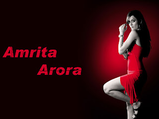 Sexy high heels Amrita Arora wallpaper from movie red