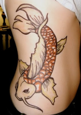 Tattoo Ikan Koi Gambar Seni Tattoo
