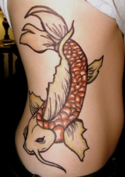 Tattoo Ikan Koi Gambar Seni Tattoo