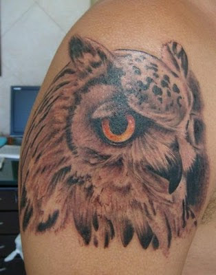 Tattoo Burung Hantu