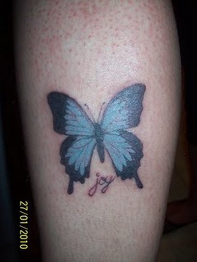 Tatto: Tattoo Kupu-Kupu di Tangan - Butterfly Tattoo (Album 1)