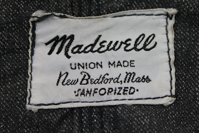 vintage workwear: Madewell Mfg. Co.