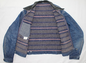 vintage workwear: Wool Blanket Lined Vintage Work Jackets