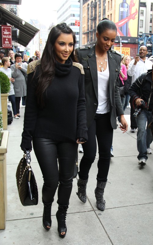 Celebrities in Boots: Ciara in Christian Louboutin Over The Knee Boots. New  York City, 12.22.2010.