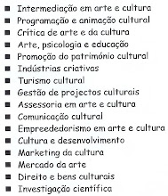 Estudos Artísticos e Culturais | Um Curso Inovador!