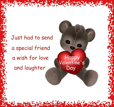 valentines quotes. Sample of Valentines/Quotes Design Card (Bear with Heart Images)