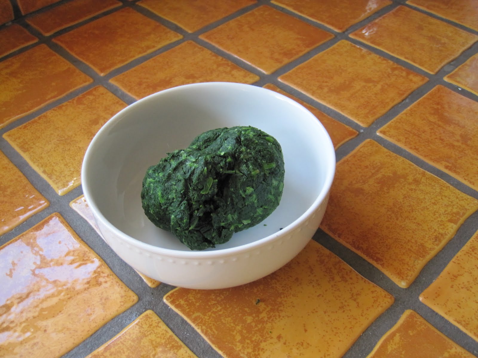diet schmiet!: Thawing & Draining Frozen Spinach