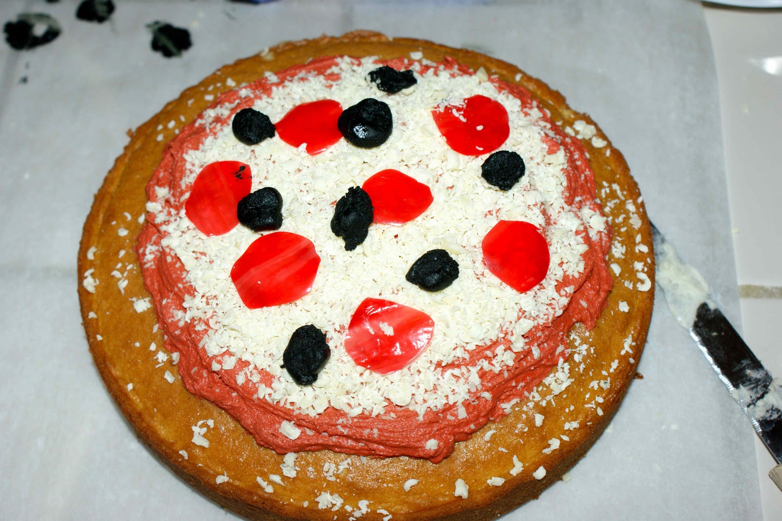 Something About Katie Pizza Cake