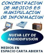 SUMATE A LOS QUE ACOMPAÑAN EL PROYECTO DE LEY DE MEDIOS AUDIOVISUALES AL CONGRESO