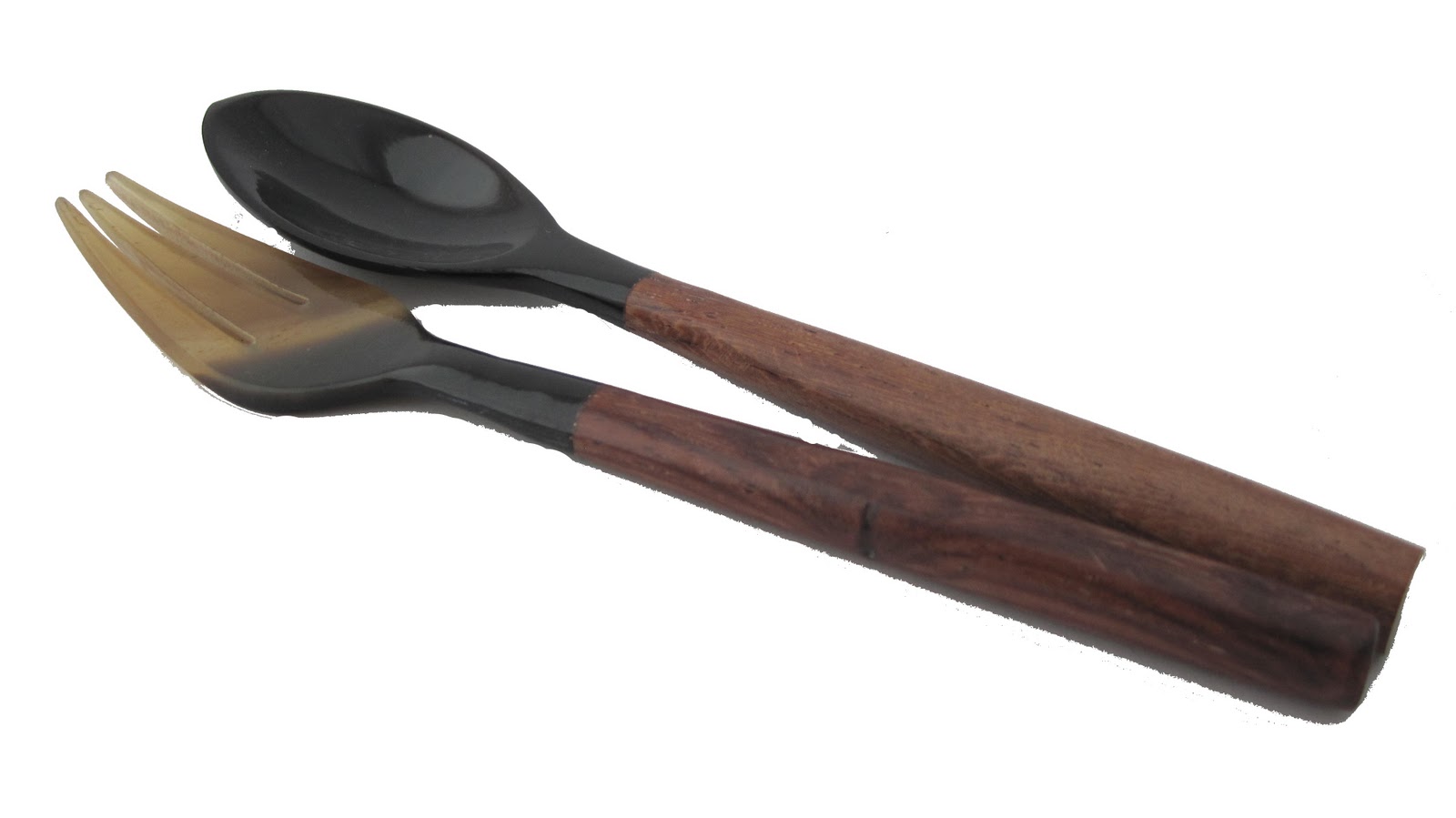 Rustic Asia Dessert Fork and Spoon set