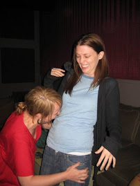 Ahr Nomming my baby bump