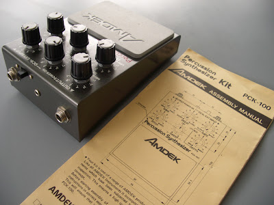 AMDEK PCK-100 Percussion Synthesizer 組立書