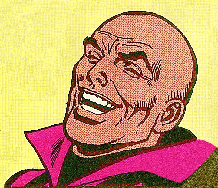Lex Forehead SUPERHÉROES DEL COMIC