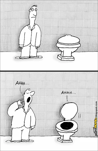 O Humor das Coisas (pérola, fantasma, alvo, baralho e vaso sanitário)