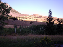 Sunrise on a hill in South Central Montana