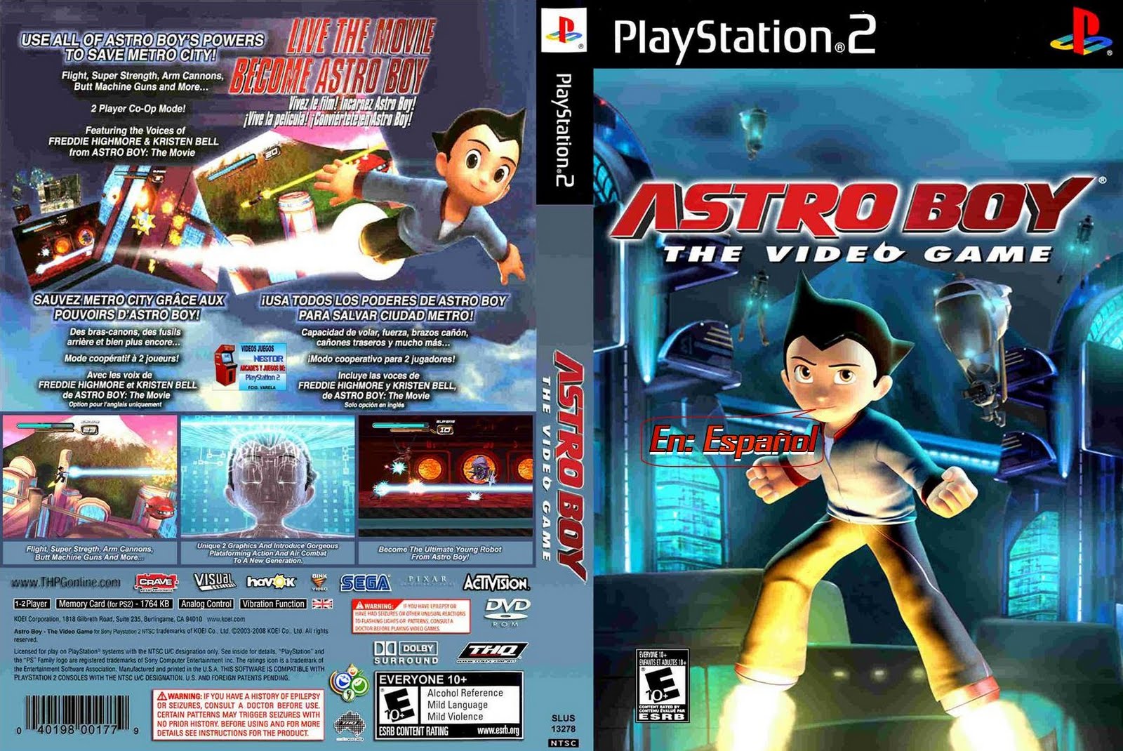 Aplicaciones y Juegos Astro Boy The Video Game