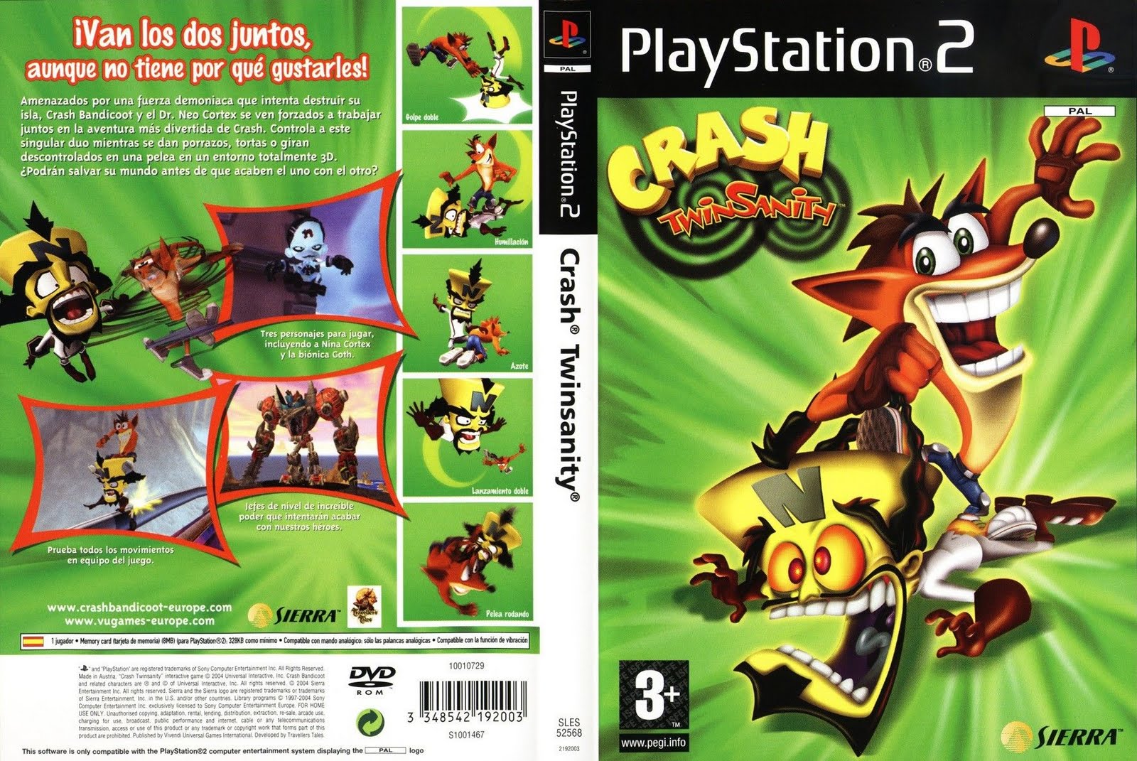 Aplicaciones y Juegos Crash Twinsanity