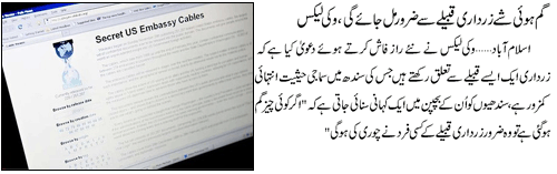 wikileaks site: wikileaks Urdu