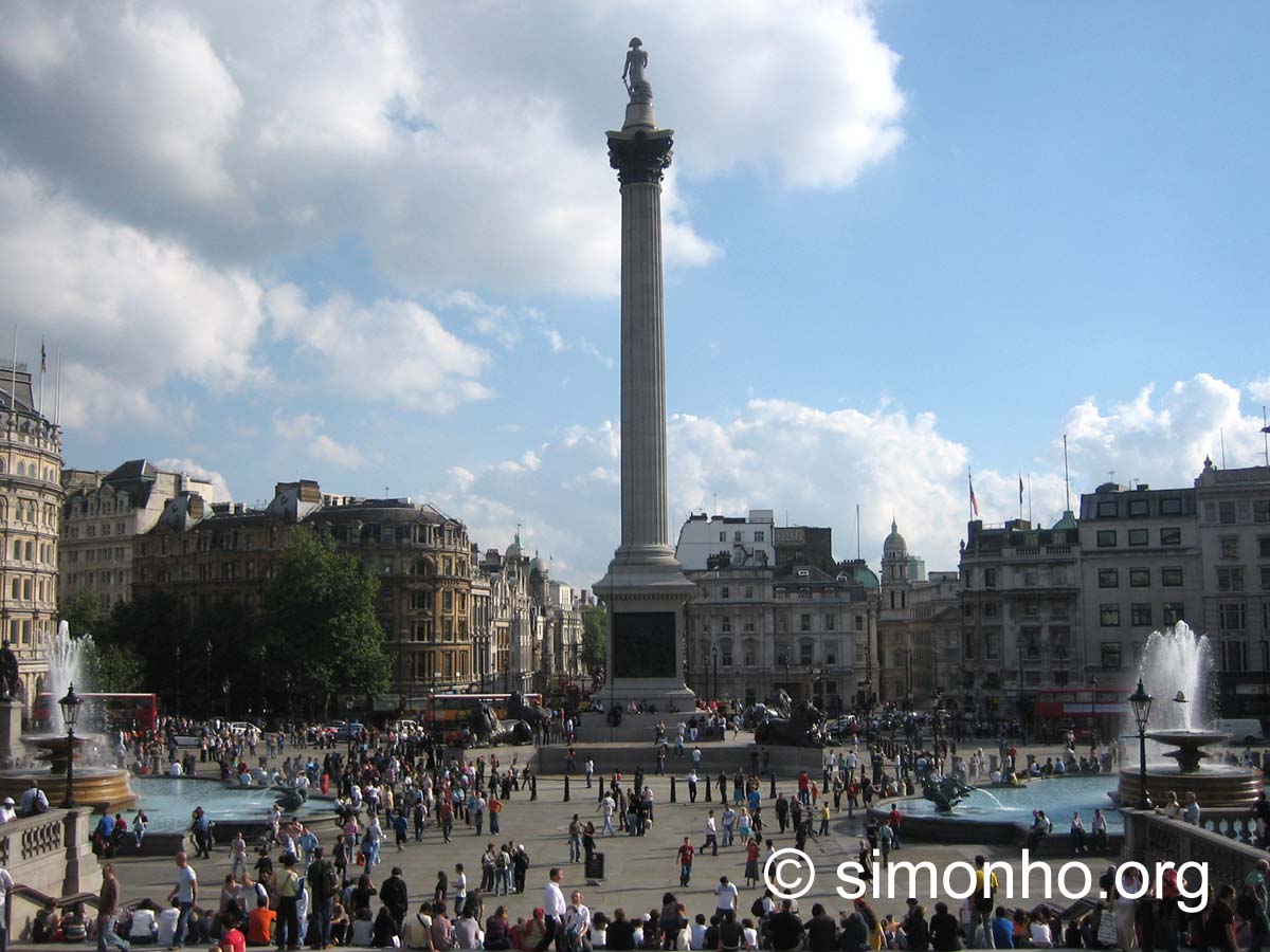 памятник на трафальгарской площади. колонна нельсона на трафальгарской площади. памятник на трафальгарской площади. трафальгар сквер лондон. памятник на трафальгарской площади.