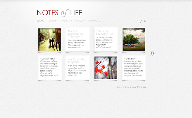 DailyNotes Wordpress Theme by ElegantThemes Free Download.