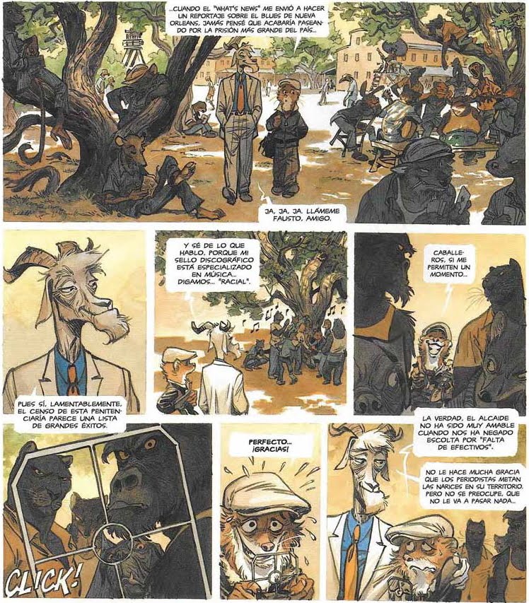 Abandonad toda esperanza Blacksad Un retorno en clave de jazz
