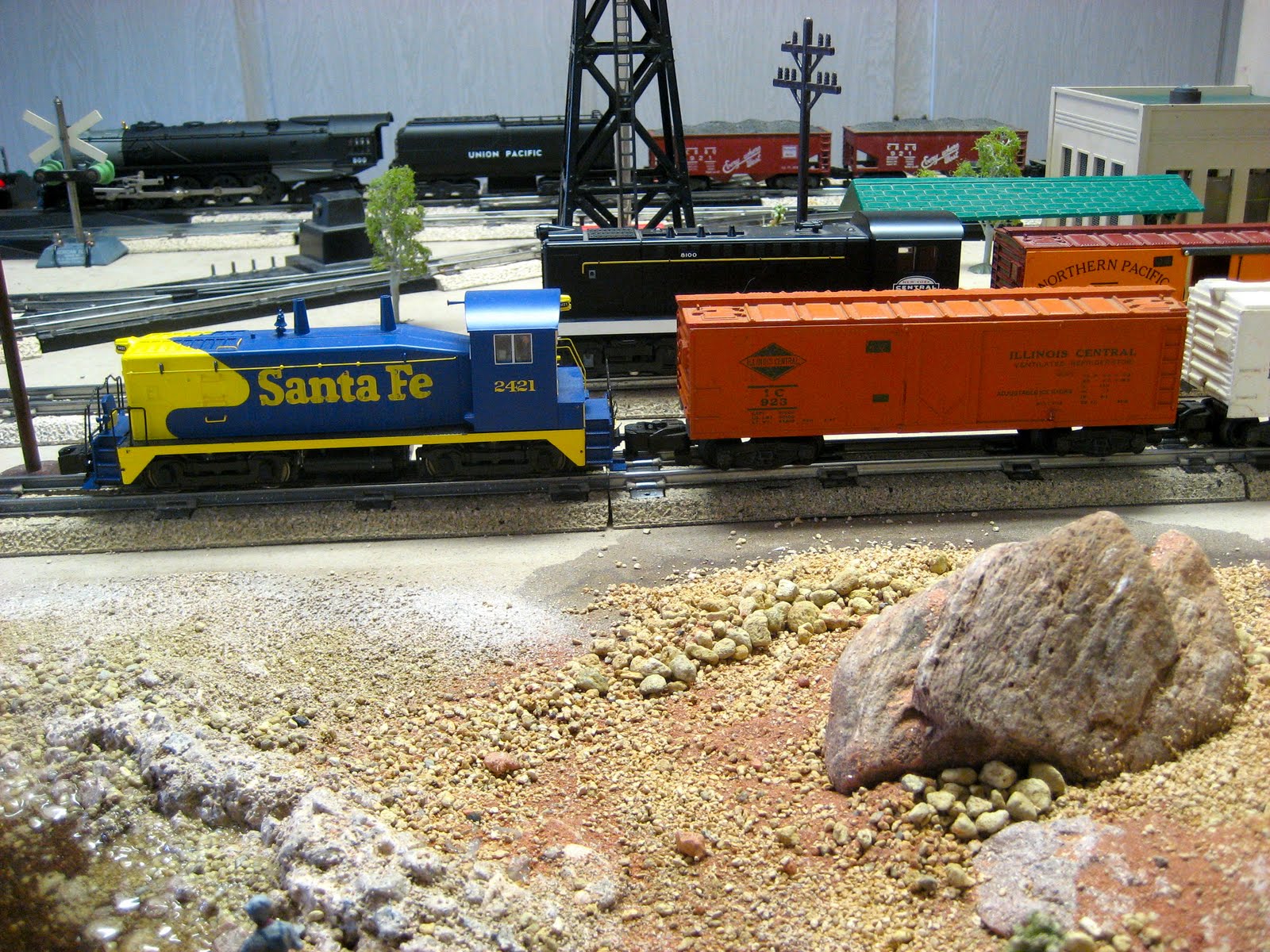 American Flyer Train Layout