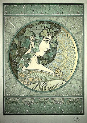 Nuestras MiniaturaS - ImprimibleS: Alphonse Mucha: Damas
