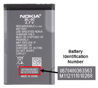 Nokia Issue Battery Warning for BL-5C Model, how to check serial number