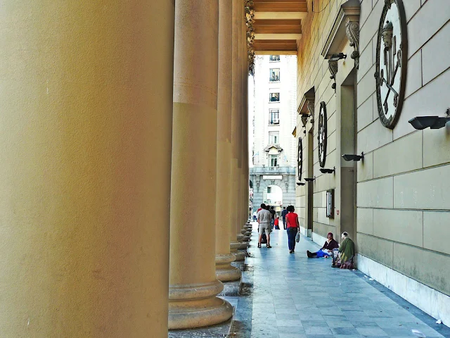 Columnas de la Catedral Metropolitana.