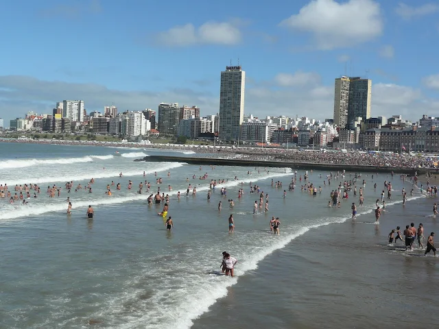 Postal de Mar del Plata