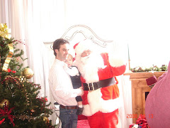 Beckham Kyle and Santa!!