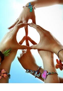 PEACE AND LOVE