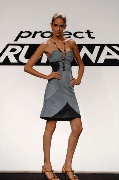 Jay project runway chrysler building dress #2