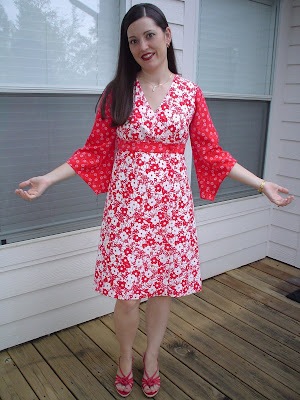 Amanda's Adventures in Sewing: Revamping the sleeves from an older dress