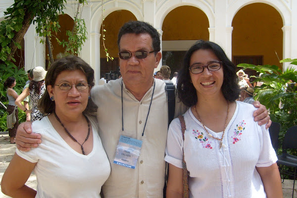Con Lena Reza Y Óscar Collazos