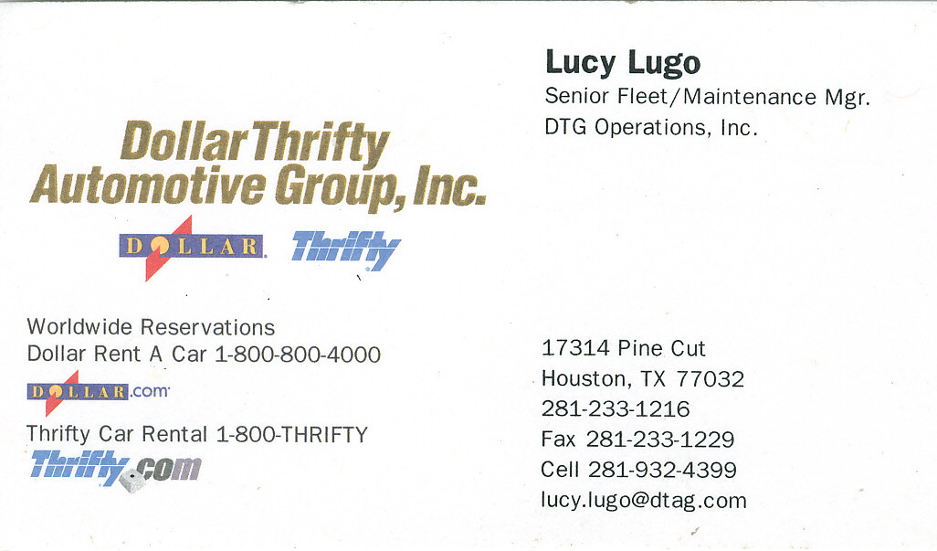 Stern's Stories Test ad for Dollar Thrifty Car Rental