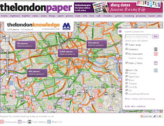 thelondonpaper map