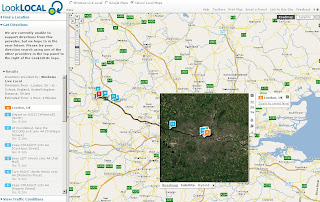 LookLocal Maps Yahoo Map with Driving Directions