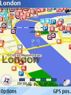 Nokia Maps - London in 3D Mode