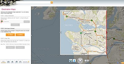 Bing Destination Maps Apps
